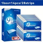 product_image_name-Generic-14 pairs of 28 stickers Teeth Brightening Strips – 9D Oral Care Strips with Sodium Phytic Acid for Home & Travel-2