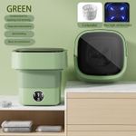 product_image_name-Generic-Portable washing machine,Mini Washer,8L upgraded large capacity foldable Washer(Green)-2