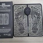 Ems Foldable Electric Muscle Stimulator Foot Massager