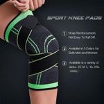 product_image_name-Generic-1PC Adjustable Knee Support Knee Compression Sleeve Brace-1