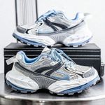 product_image_name-Fashion-Unisex Chunky Sneakers White & Red – Breathable Mesh Casual Shoes-4