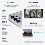 product_image_name-Samsung-Galaxy S25 Ultra 5G, 1TB Storage Smartphone Android, Built-in S Pen, AI Night Mode Camera, Snapdragon 8 Elite Fast Processor, 5000mAh Battery - Titanium Gray-3