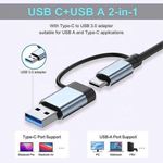 Home Type-C To USB Hub 8-in-1 Docking Station With USB 3.0/USB2.0 Ports - image 4