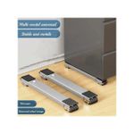 Washing Machine Base Stand Trolley Feet Movable Adjustable.