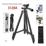 product_image_name-Generic-3120A MODEL ADJUSTABLE HEIGHT PORTABLE UNIVERSAL SELF LEVELING CAMERA/PHONE TRIPOD STAND & HOLDER-1