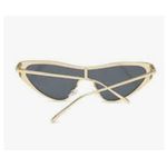 Sunshield UNISEX TINTED GOLD-FRAMED SUNGLASS PLUS FREE CASE AND WIPE - image 3