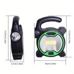 product_image_name-Generic-Portable Plastic Camping Lantern Handle Camping Lantern Outdoor Camping Lantern Portable Battery Camping Lantern Lightweight(Green)-5