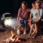 product_image_name-Generic-Portable Plastic Camping Lantern Handle Camping Lantern Outdoor Camping Lantern Portable Battery Camping Lantern Lightweight(Green)-7