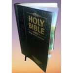 product_image_name-Generic-Holy Bible King James Version (KJV):Large Print with 53,000 Cross References,3-Year Bible Reading planner,Helps For Daily Application ,Concordance,Red Letter,Thumb Index & Ribbon Marker,Deluxe Black Leathersoft-7