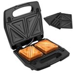 product_image_name-Hoffmans-3-in-1 Sandwich & Waffle Maker - 1000W-3