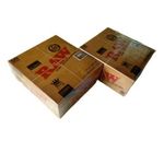 Two Boxes Raw Of Kingsize Rolling Papers (Brown) 