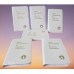 Generic Pocket New Testament With Psalms & Proverbs ( White Hardcover)- Pack Of 6 - image 2
