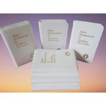 Generic Pocket New Testament With Psalms & Proverbs ( White Hardcover)- Pack Of 6 - image 5
