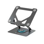 product_image_name-Generic-mikuso LS-070 360° Adjustable Computer/Laptop Stand with Rotating Base, Ergonomic Laptop Riser for Foldable and Portable, MacBook Riser Collaborative Work, Suitable for 10-16" Notebook Holder-1