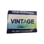 Generic Vintage 130ah solar inverter battery