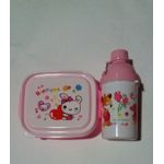 Lunch Box +( Water Bottle) - Pink