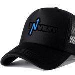 Cute Designer Face Cap - Black