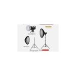 Godox Godo x 5600K 100W LED Video Light+95cm Grid Softbox+2.8m Light Stand Tripod UK
