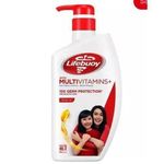 Lifebuoy 10X Germ Protection Multivitamins Antibacterial Body Wash with free Refil pack