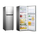 Hisense 306L Top Freezer Double Door Refrigerator (REF 306DR),Frost,Low Noise, Environment-Friendly Tech,Silver
