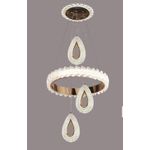 Generic  Classic Modern Ceiling Led Drop Chandelier Light With 3 Colour Display - image 2