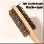 product_image_name-Generic-Double-Sided Hair Brush for Women & Men - Wooden Handle, Restores Shine & Texture, Gentle Detangling & Styling Brush for All Hair Types, Wooden Handle Brush. ( Double Sided ) -4