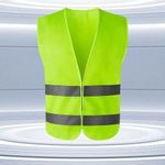 Generic Reflective jacket Safety Vest Fluorescent Green