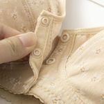 ONIBENZ Comfort Cotton Front Closure Bra Unpadded Full Coverage Easy Wear Floral Sleep Bralette. - image 3