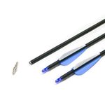 Generic 5 pcs of Mixed carbon arrows for recurve and straight bows - image 3