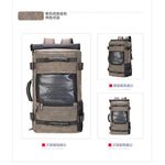 product_image_name-Generic-Qidelong canvas  convertible backpack bag - can be converted from backpack to hand bag or shoulder bag  -5