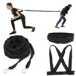 Generic Double human physical training resistance rope rope