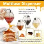 Generic Multiuse Non-drip Honey Dispenser Jar