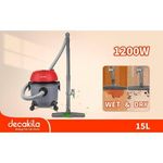 Generic Decakila Vacuum cleaner wet and dry 1200w 15 litres - image 3