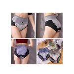UNCLE D 4pcs Ladies Top Waist Seamless Panties (stretchy)