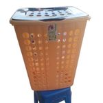 Plastic Laundry Basket With