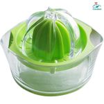 Cloudoon Manual Citrus Juicer with Measuring Cup Green