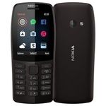 Nokia 210 - Dual SIM - Opera Mini - Camera - Torch - FM Phone - Black