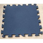 15mm Interlocking Rubber Floor Mat(Grey)