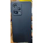 Silicon Back Case For REDMi Note 12 Pro+ - Black
