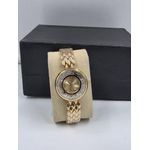 Lookworld Imperial stone face gold wristwatch