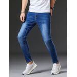 Classic Slim-Fit Denim Jeans For Men