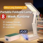 MingDe era Rechargeable Night Light Study Lamp Desk Led Table Lamp