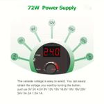 product_image_name-Generic-Power adapter with multiple interfaces, multi-functional laptop charger with adjustable universal interface-6