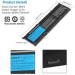 DELL Alienware M17 2020 Series Laptop Battery 86Wh 69KF2 - image 8