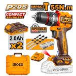 Ingco 20V Brushless Cordless Impact Drill