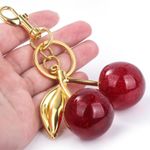product_image_name-Fashion-Cherry Bag Charm Keychain-3