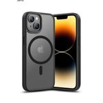 Generic iPhone 16 Promax/16 Pro/16/15 Promax/15 Pro/15/14 Promax/14 Pro/14/13 Promax/13 Pro/13/12 Promax/12 Pro/12/11 Promax/11 Pro/11/Xs Max/X/Xs/Xr/8 Plus/7 Plus/7/8 Quantum Clear Black MagSafe Transparent Edge Protective Shockproof Case - image 2