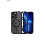 Generic iPhone 16 Promax/16 Pro/16/15 Promax/15 Pro/15/14 Promax/14 Pro/14/13 Promax/13 Pro/13/12 Promax/12 Pro/12/11 Promax/11 Pro/11/Xs Max/X/Xs/Xr/8 Plus/7 Plus/7/8 Quantum Clear Black MagSafe Transparent Edge Protective Shockproof Case - image 3