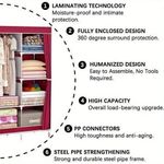 product_image_name-Generic-Cloth Wardrobe Wine Color(Brown)-2