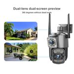 Generic 4K 8MP WiFi surveillance camera,Dual Lens + 10x Zoom + Motion Detection Security Camera - image 6